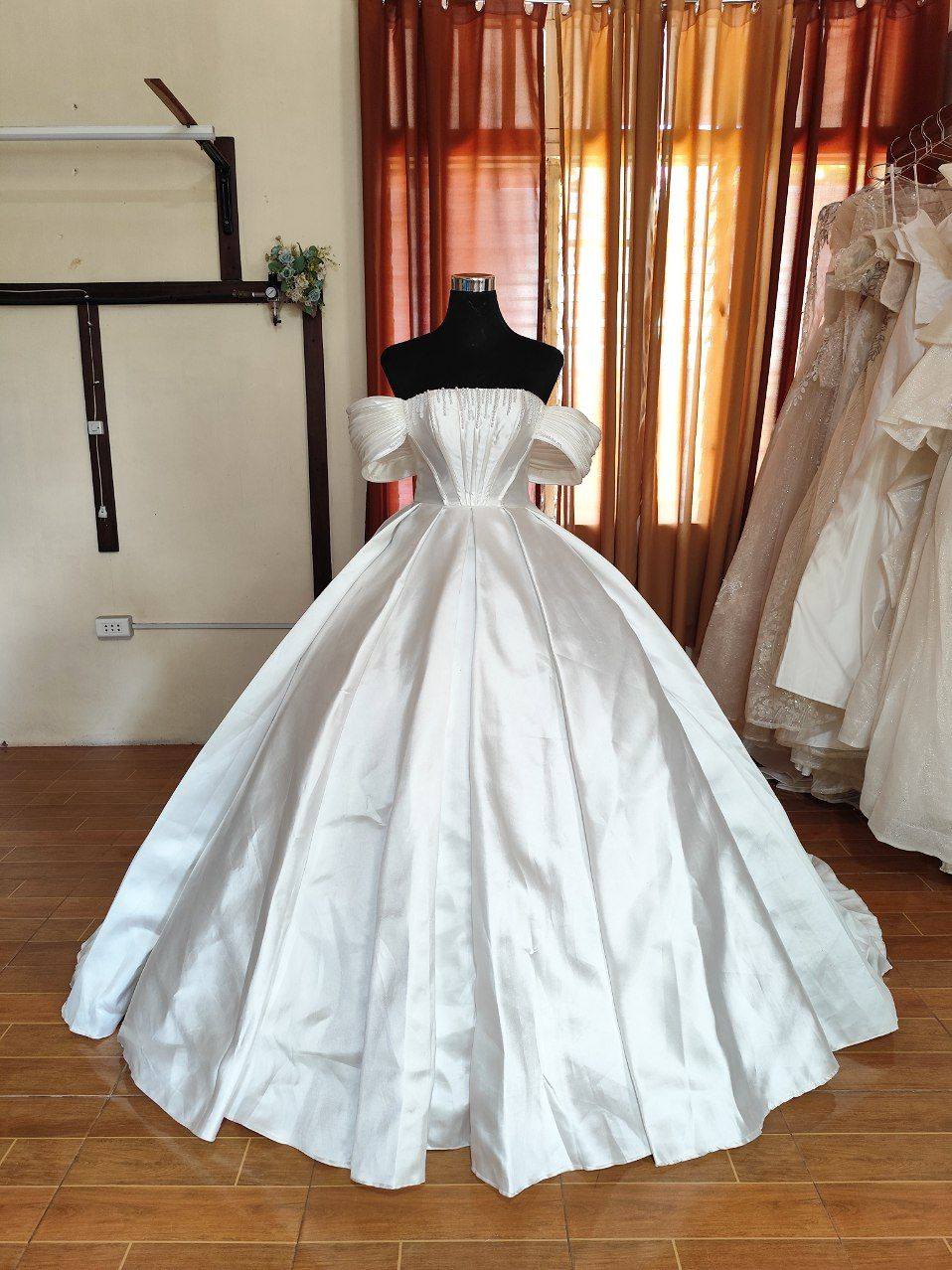 Ethereal Pearl Gown